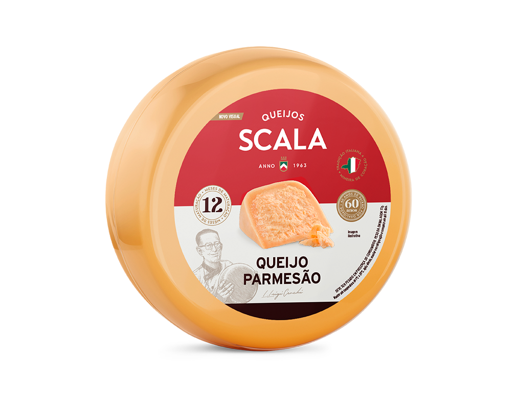 PARMESÃO PREMIUM 12 MESES SCALA 6 KG (CX 1 PÇ)